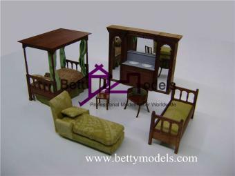 3D iç rosewood mobilya modelleri