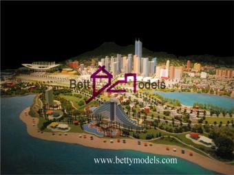 3D Çin Şehir planlama modelleri