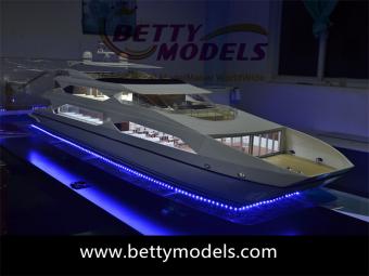 Sectioned Yacht Models