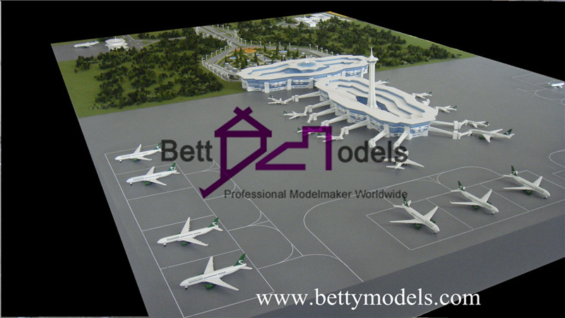 architectural airport models
