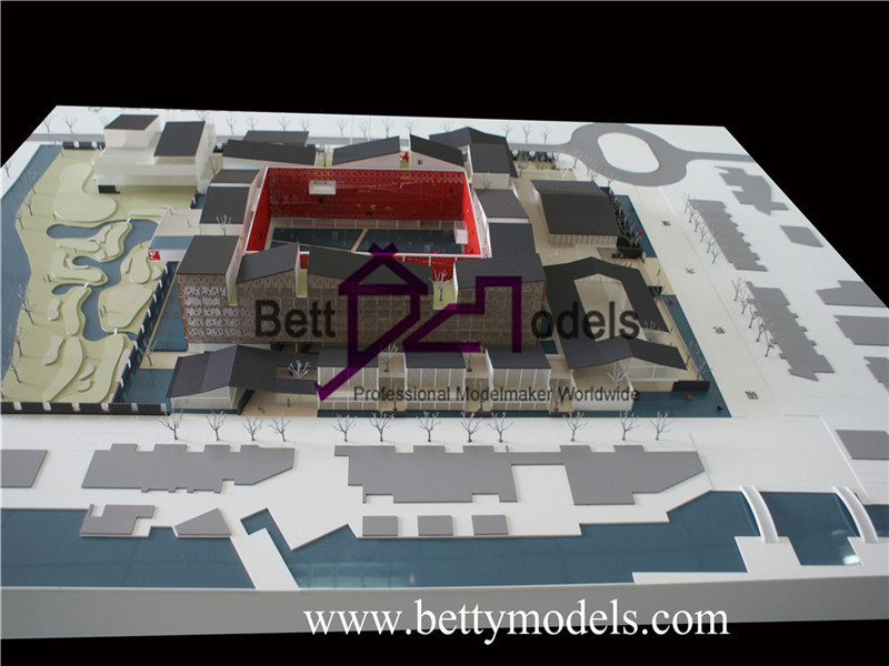 The butterfly Lovers Hotel conceptual models