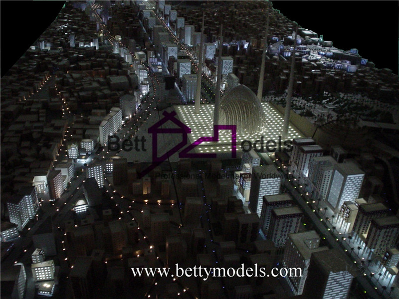 Makkah illuminated scale models