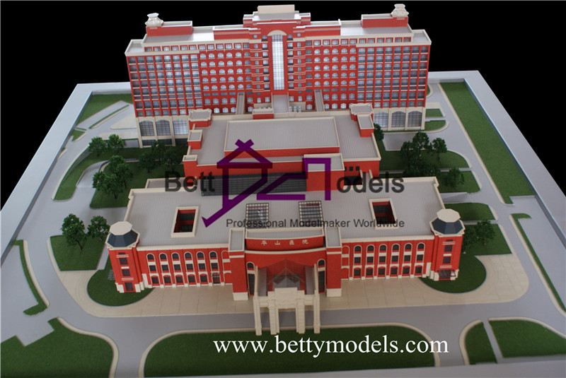 Shanghai architectural Hospital models 