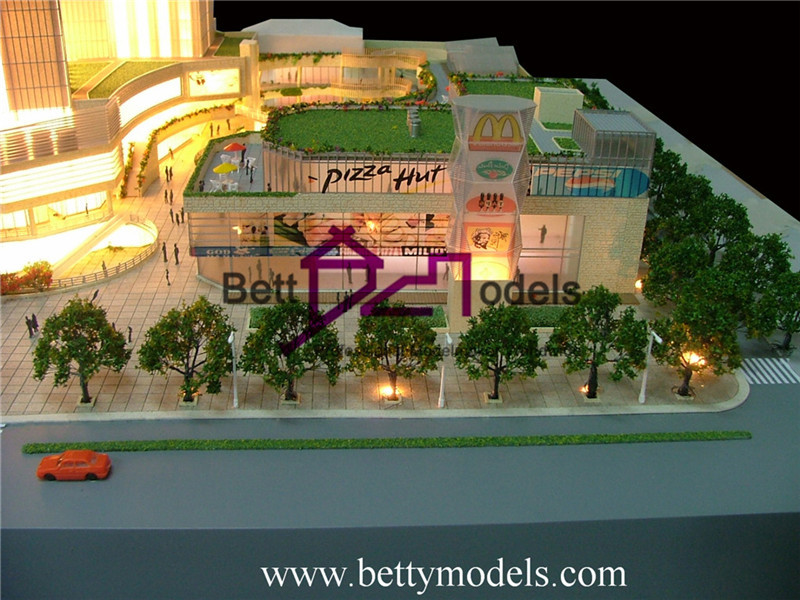 shopping centre models