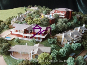 Topographic villa  models