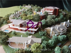 3D Topographic villa  models