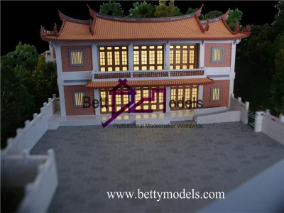 China temple scale models