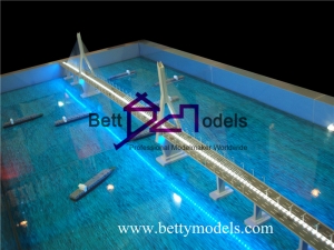 industrial bridge scale models