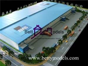 Industrial factory scale models