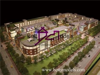 3D Malaysia shopping center models