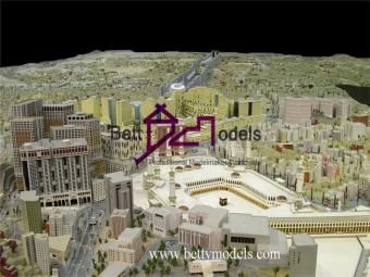 3D Makkah şehir planı modelleri