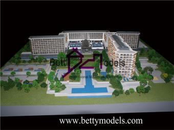 3D Hilton otel modeller