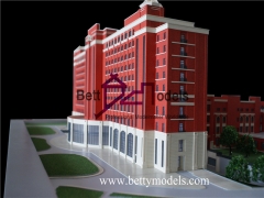 3D Shanghai Huashan hastane modelleri