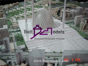 Makkah architecture maquette model